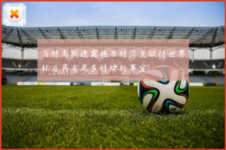 马特乌斯透露施洛特贝克欲待世界杯后再考虑多特续约事宜